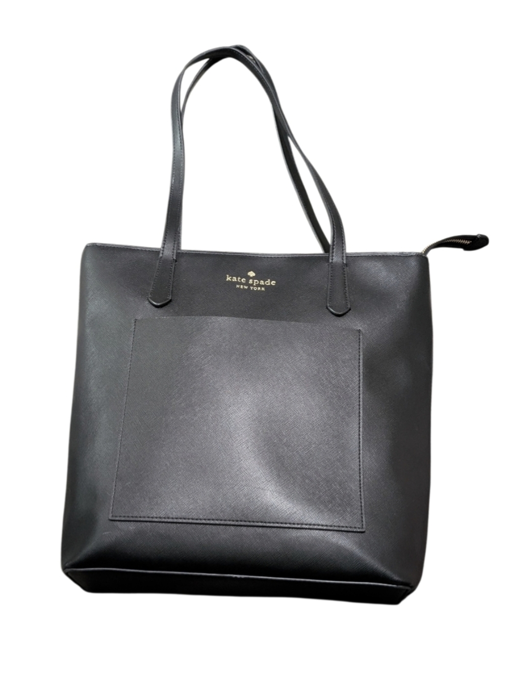 Kate Spade New York Black Leather Tote Bag